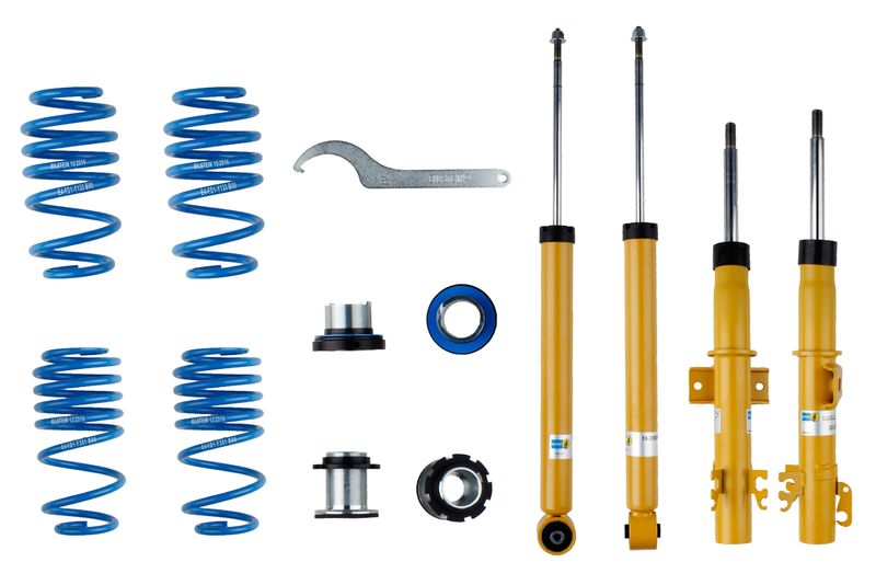 Suspension Kit, springs/shock absorbers VAG - BILSTEIN - B14 PSS