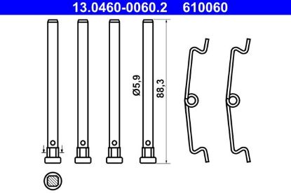 Accessory Kit, disc brake pad