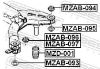 Bushing, axle beam MAZDA GJ6A-28-860A