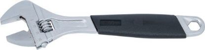 Adjustable Spanner Adjustable Wrench, Soft Rubber Handle, 10"