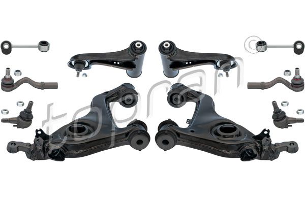 Control/Trailing Arm Kit, wheel suspension Mercedes/Smart