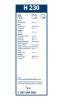 Wiper Blade H230 tagumine 230mm