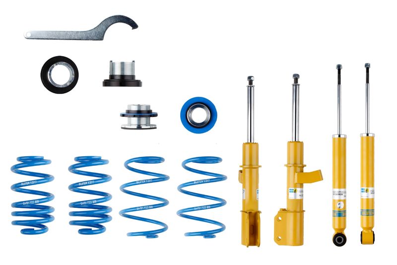 Suspension Kit, springs/shock absorbers Renault Twingo III, - BILSTEIN - B14 PSS