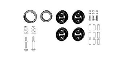 Mounting Kit, exhaust system Suzuki SJ 413
