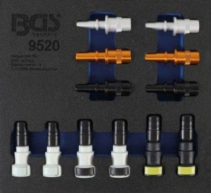 Assortment, protective plugs and caps Fuel line sealing plug assortment : 12 pcs.