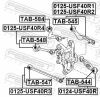 Mounting, control/trailing arm ALFA ROMEO K04766950AB, CHRYSLER 05085419AC, FIAT