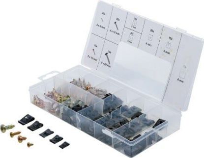 Bolts/Screws Assortment 170-piece Screw and U-Type Cushion Assortment