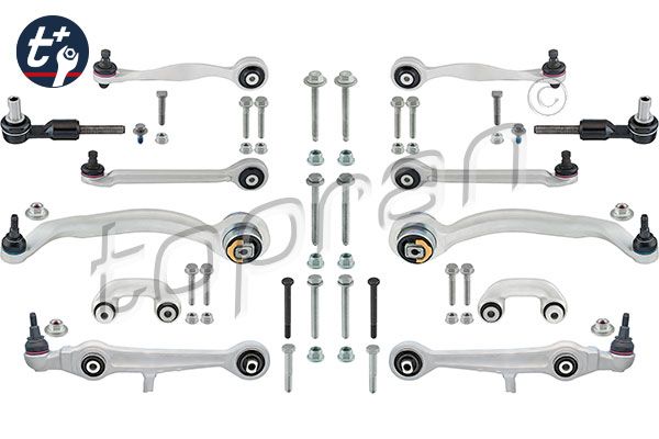 Control/Trailing Arm Kit, wheel suspension VAG