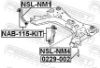 Repair Kit, stabiliser coupling rod NISSAN 54525-EL000
