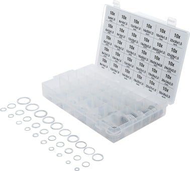 Seal Ring Set 300-piece Aluminum Seal Assortment