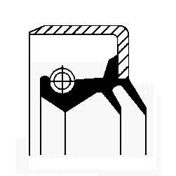 Shaft Seal, manual transmission Volvo 267316