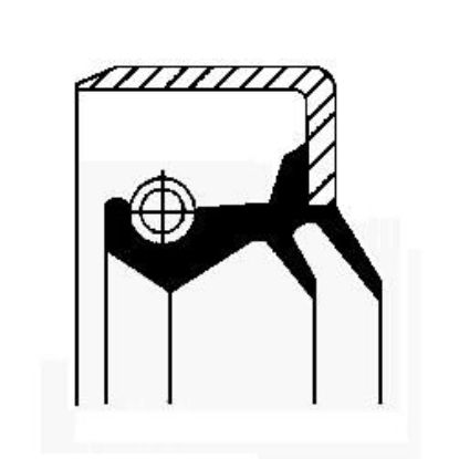 Shaft Seal, manual transmission Volvo 267316