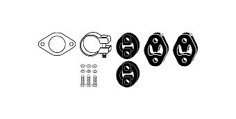 Mounting Kit, exhaust system Ford Cougar 24V