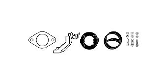 Mounting Kit, exhaust system BMW 524td E34