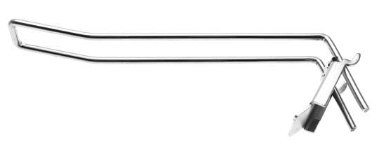 Double Hook, pegboard tool table Double Hook 300 x 4.8 mm