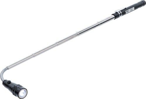 rechargeable Battery, hand lamp 2-IN-1 Extendable LED Flashlight with Magnetic Pic