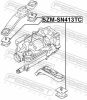 Mounting, transfer case SUZUKI 29610-81A20
