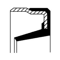 Shaft Seal, wheel hub SAF 4373004201