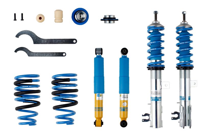 Suspension Kit, springs/shock absorbers Fiat 500 + Ford Ka ;K;B14