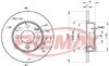 Brake Disc CORSA C (F08, F68) ilma ABSita