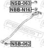 Bushing, selector/shift rod NISSAN 34112-2F000