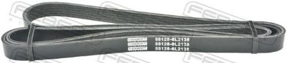 V-Ribbed Belt HONDA 38920-RCA-A01, HYUNDAI 25212-2B000, KIA 2521
