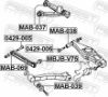 Mounting, control/trailing arm MITSUBISHI MR374672