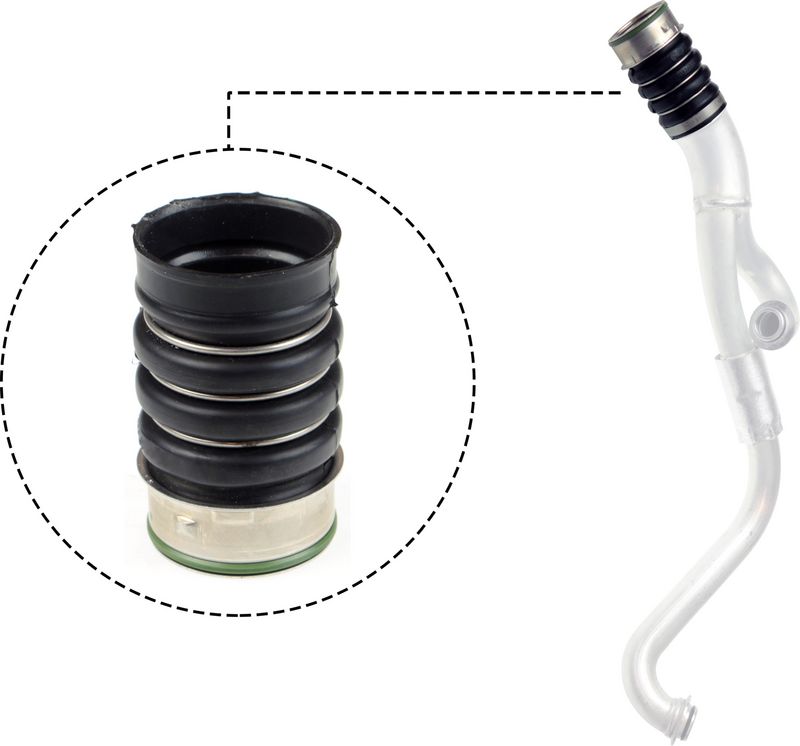 Charger Air Hose BMW 11657556551