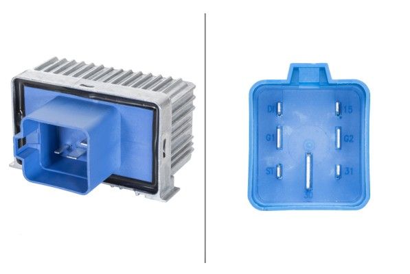 Control Unit, glow time