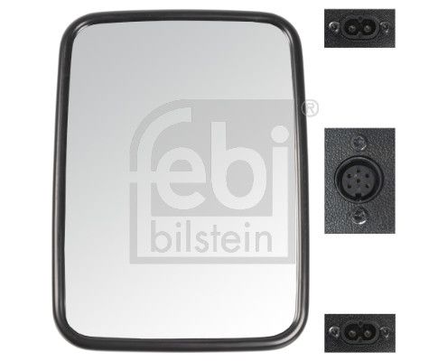 Exterior Mirror, driver cab Volvo - 20970652