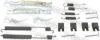 Accessory Kit, parking brake shoes VAG 6RU698545A