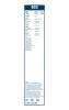 Wiper Blade TWIN 603 SET 600/600mm