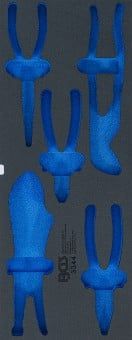Foam Insert, assortment box Foam tool tray for Item no. 3312, empty: for plier