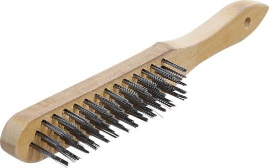 Wire Brush Wire Brush, industrial steel, 5-rows