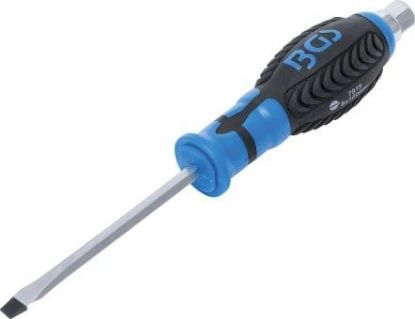 Screwdriver Screwdriver, Slotted 6x100 mm, with Hexagon