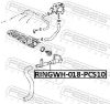 Gasket, coolant flange TOYOTA 96761-35031