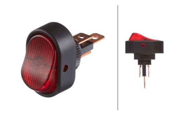 Switch Klahv sisse/välja, punane valg