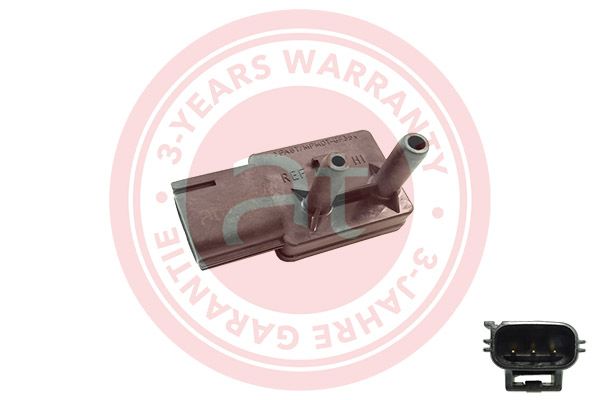 Sensor, exhaust pressure FORD Fiesta VI, Transit, Jumper, Boxer, C30, C70