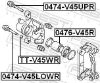 Guide Bolt, brake caliper MITSUBISHI - MB699584
