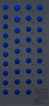 Pull-Out Compartment, drawer (tool trolley) Tool Tray 1/3 | empty | for BGS 4120