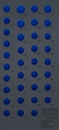 Pull-Out Compartment, drawer (tool trolley) Tool Tray 1/3 | empty | for BGS 4120