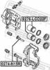 Piston, brake caliper NISSAN 41121-57G00