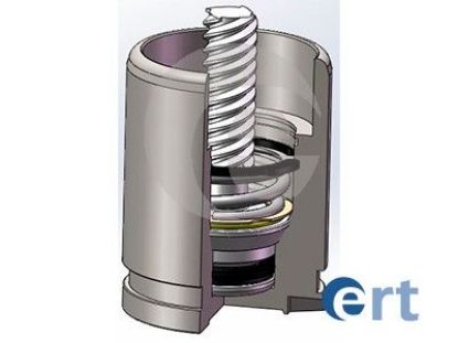 Piston, brake caliper