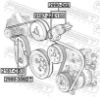 Belt Tensioner, V-ribbed belt LAND ROVER LR079293