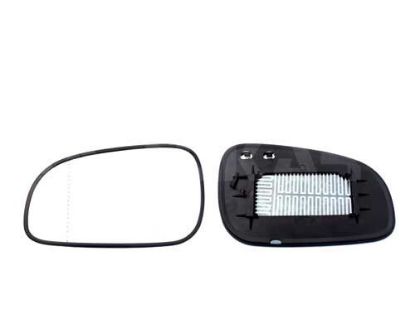 Mirror Glass, exterior mirror S60 I (384), S80 I (184)