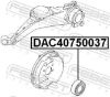 Wheel Bearing FORD 5 027 620, MAZDA EC01-26-139A, VOLVO 30 884 5