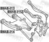 Mounting, control/trailing arm BMW 33326784351