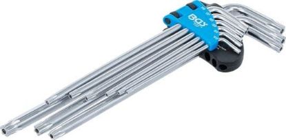 Angled Screwdriver Set 9-piece TS-Star Key Set, tamperproof