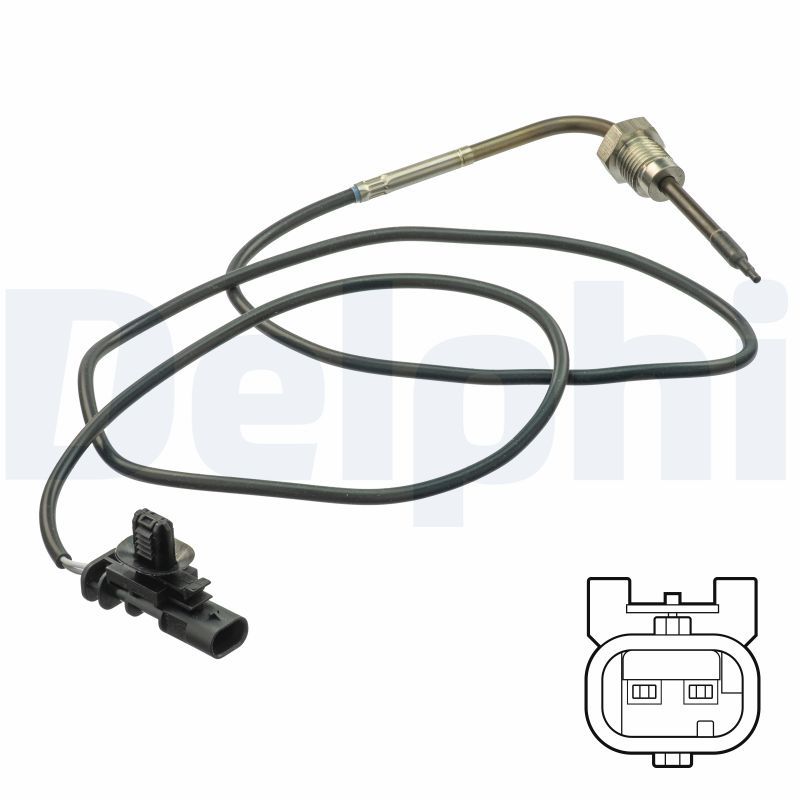 Sensor, exhaust gas temperature