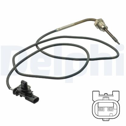 Sensor, exhaust gas temperature